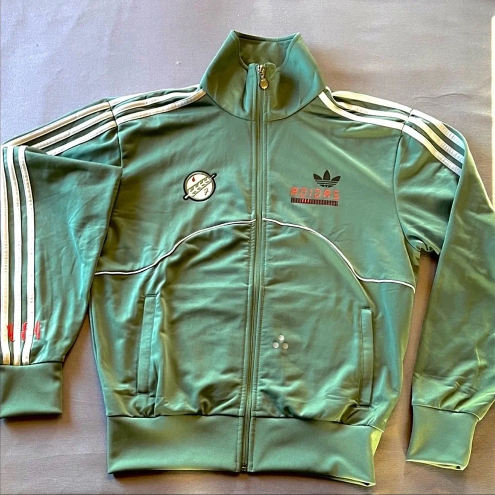 Adidas Star Wars Boba Fett Firebird Classic Track Jacket Trace Green (no tags) - Picture 8 of 8